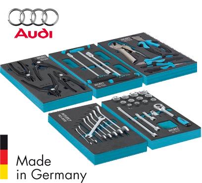 Дилерський набір інструментів VAG Audi 214 предметів у візку Hazet Німеччина купити