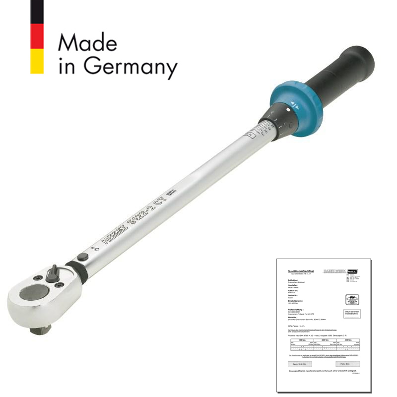 Ключ динамометрический 40- 200 Nm 1/2" 5122-2CT Hazet Германия