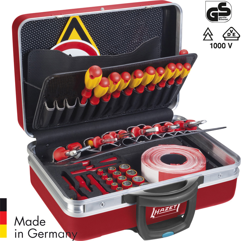 фотография Набор диэлектрических инструментов для электромобилей VAS 6762 Hazet Германия Набор диэлектрических инструментов для электромобилей VAS 6762 Hazet Германия