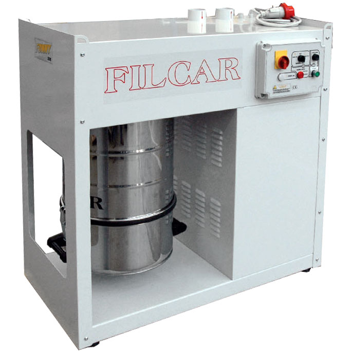 Промышленный пылесос 3 кВт ASPIRCAR/C-400-PV Filcar Италия
