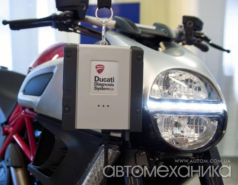 TEXA NAVIGATOR TXB используется как оригинальный дилерский сканер Ducati и др.