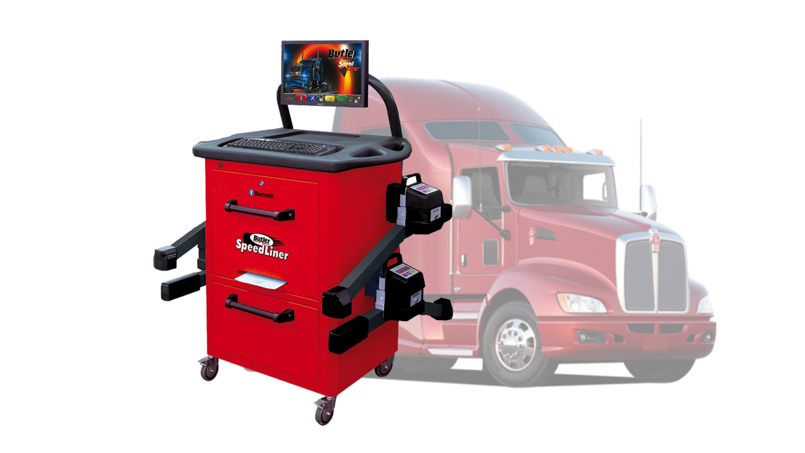 фотография Cтенды развал схождения для грузовых автомобилей Cтенды развал схождения для грузовых автомобилей фото