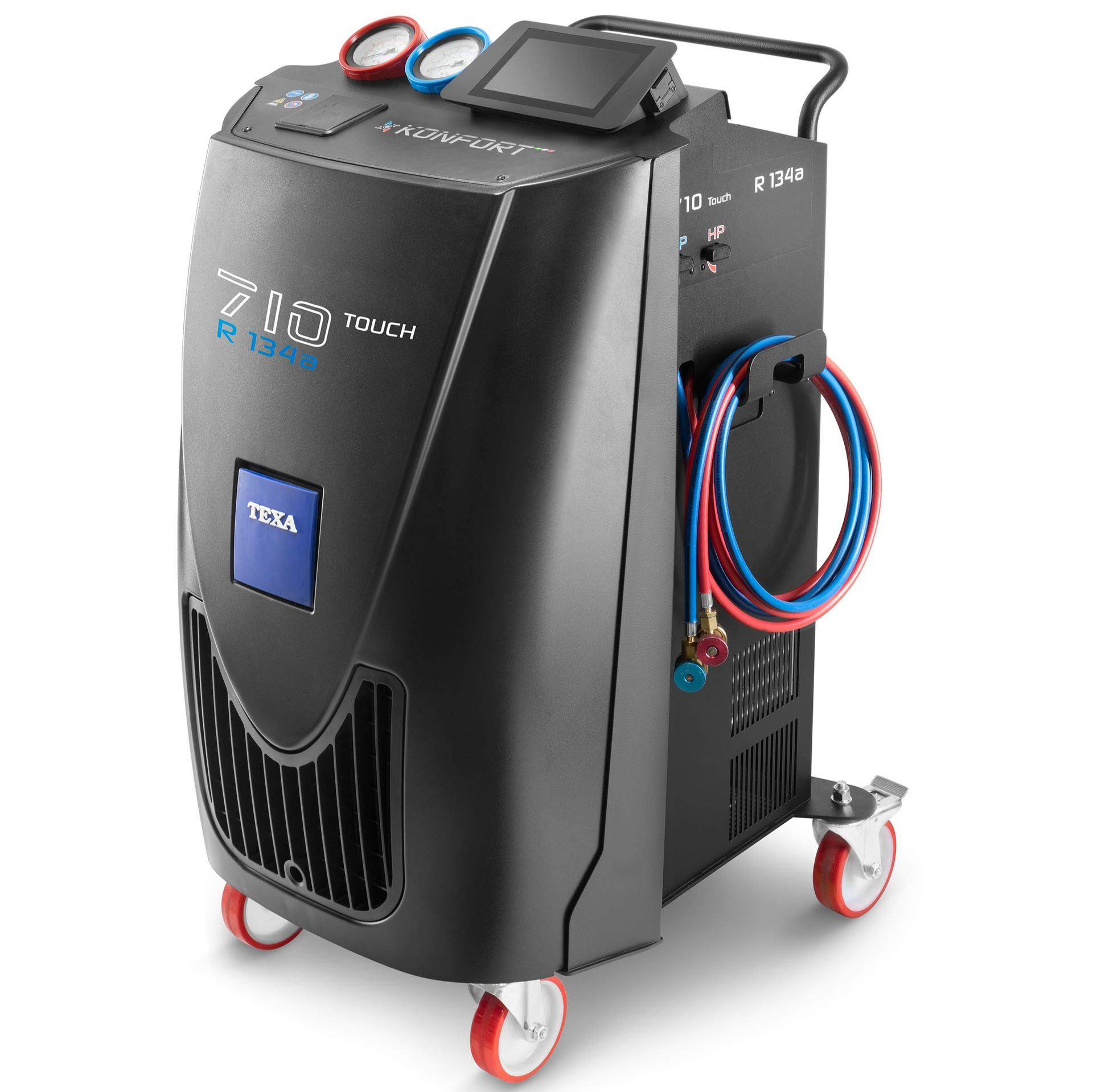 фотографія Автоматична станція для заправки кондиціонерів R134a TEXA Konfort 710 TOUCH Автоматична станція для заправки кондиціонерів R134a TEXA Konfort 710R Touch