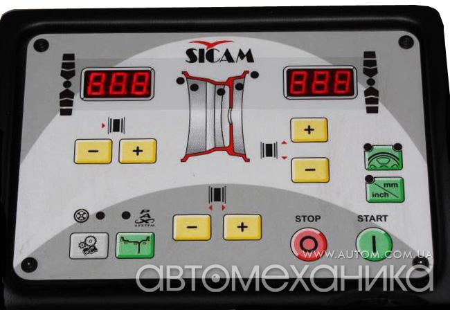 Цифровой балансировочный станок SBM 55 NW Sicam Италия купить