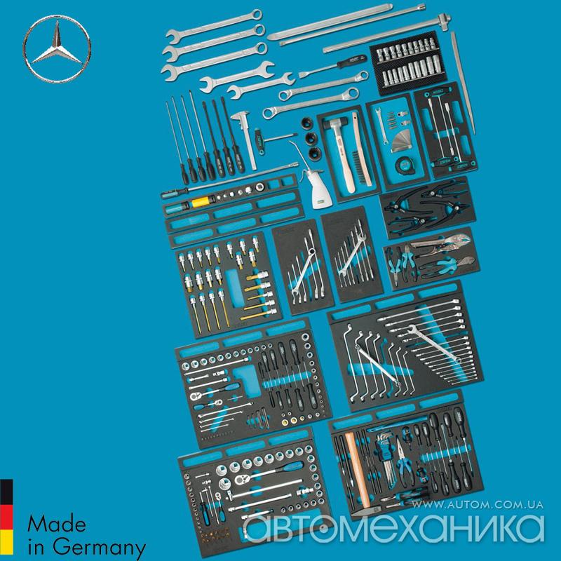 Дилерский набор инструментов Mercedes 296 пр. в тележке Hazet Германия купить