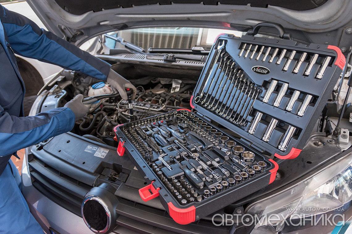 фотография Мастер-набор 212 пр. ключей и головок 1/4"-3/8"-1/2" V3277N Vigor Германия Мастер-набор 212 пр. ключей и головок 1/4"-3/8"-1/2" V3277N Vigor Германия фото